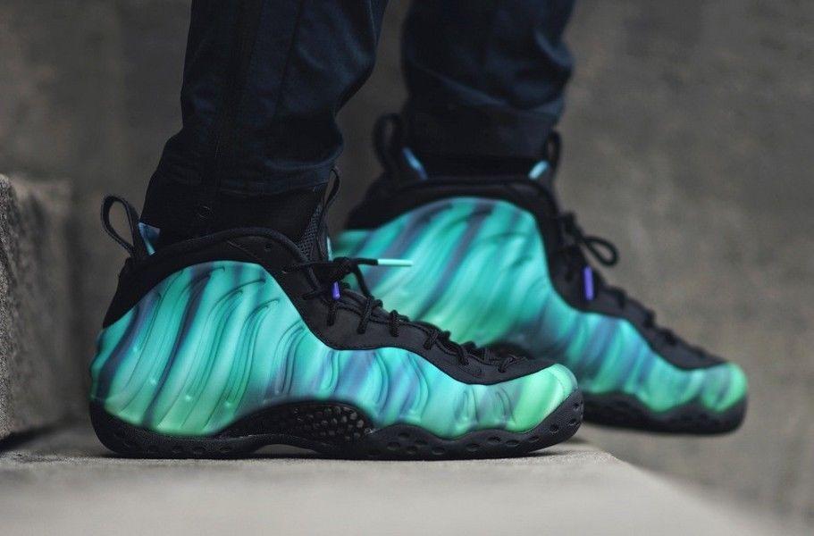air foamposite one northern lights