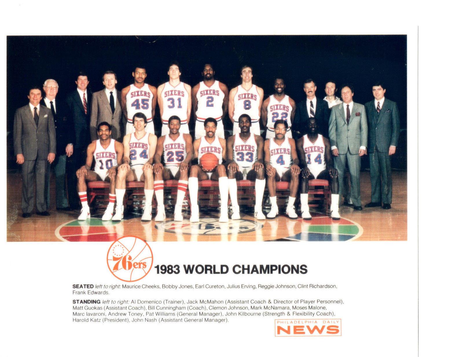 Philadelphia 76ers　1983 world champions